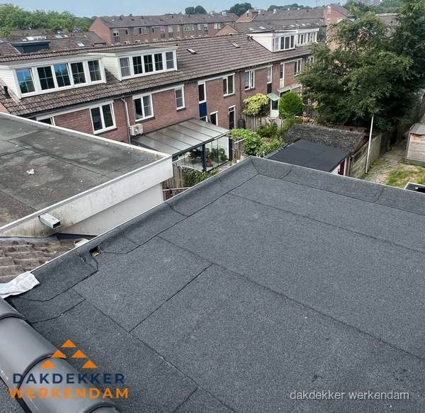 Dakinspectie plat dak aanbouw in Werkendam Dakinspectie plat dak aanbouw in Werkendam